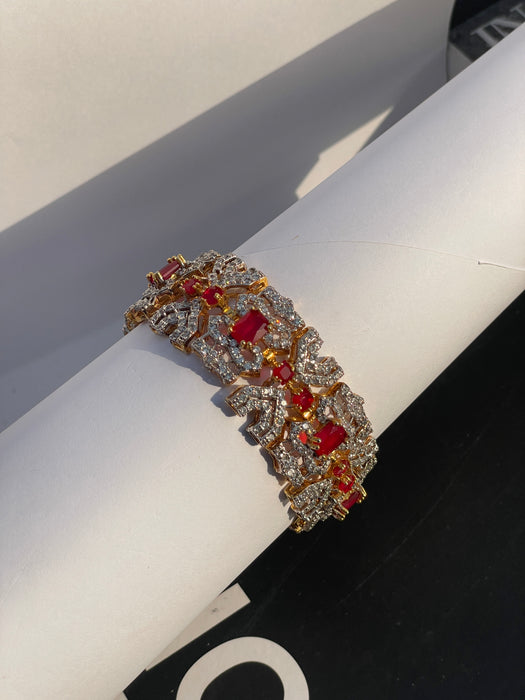 Red Reign Stone Bracelet