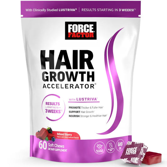 Hair Growth Accelerator with lustrativa