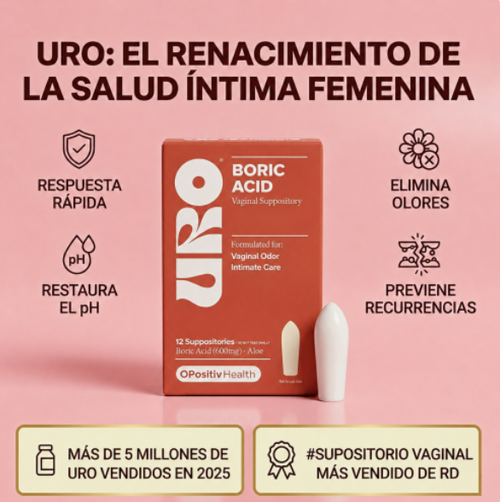 URO: Óvulo de ácido bórico – 12 unidades por caja