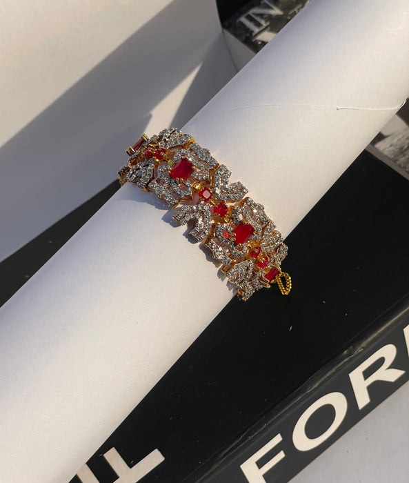 Red Reign Stone Bracelet